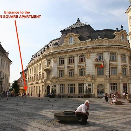 Main Square Apartment 锡比乌 外观 照片